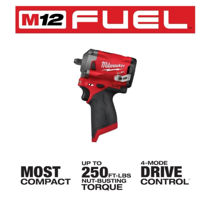 Rental store for MIL-M12 STUBBY 3 8  IMPACT WRENCH in North Wilkesboro NC