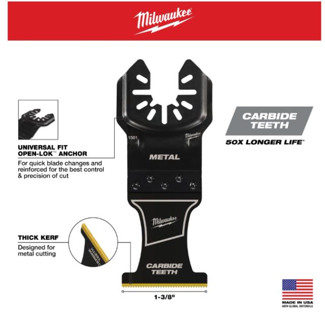 Rental store for MIL-BLADE METAL CARB-T 1 3 8  1PK in North Wilkesboro NC