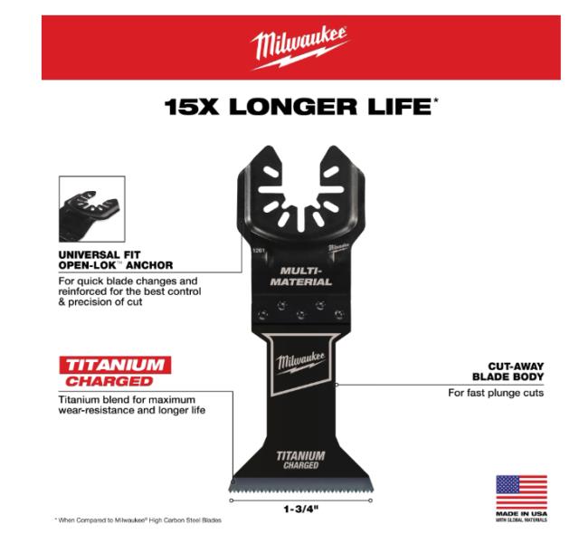 Rental store for MIL-BLADE METAL BI-MTL 1 3 4  1PK in North Wilkesboro NC