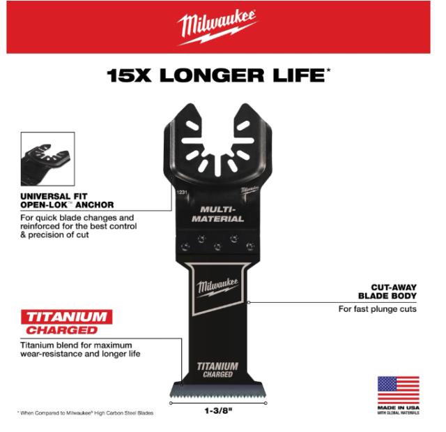 Rental store for MIL-BLADE MULTI-MAT BM 1 3 8  1PK in North Wilkesboro NC