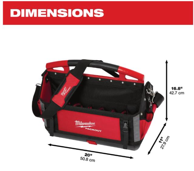 Rental store for MIL- 20IN TOOL BOX TOTE in North Wilkesboro NC