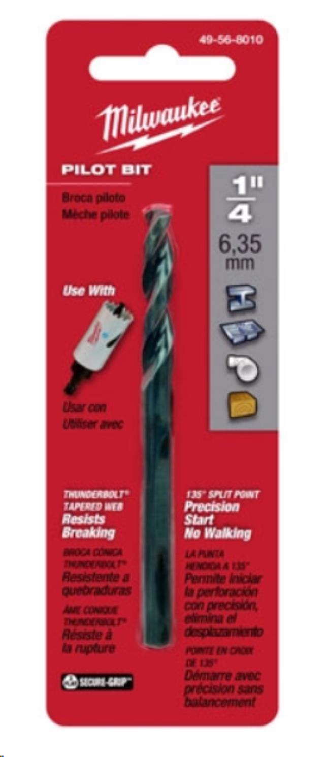 Rental store for MIL-PILOT DRILL BIT 1 4 in North Wilkesboro NC
