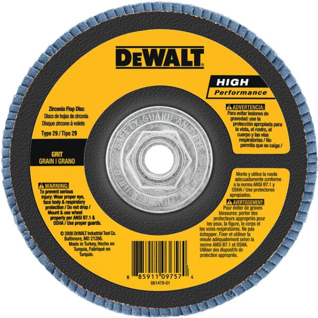 Rental store for DEWALT FLAP DISC 6  X 7 8  80G in North Wilkesboro NC