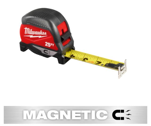 Rental store for MIL- TAPE MEASURE 25  CMPCT MGNTIC in North Wilkesboro NC