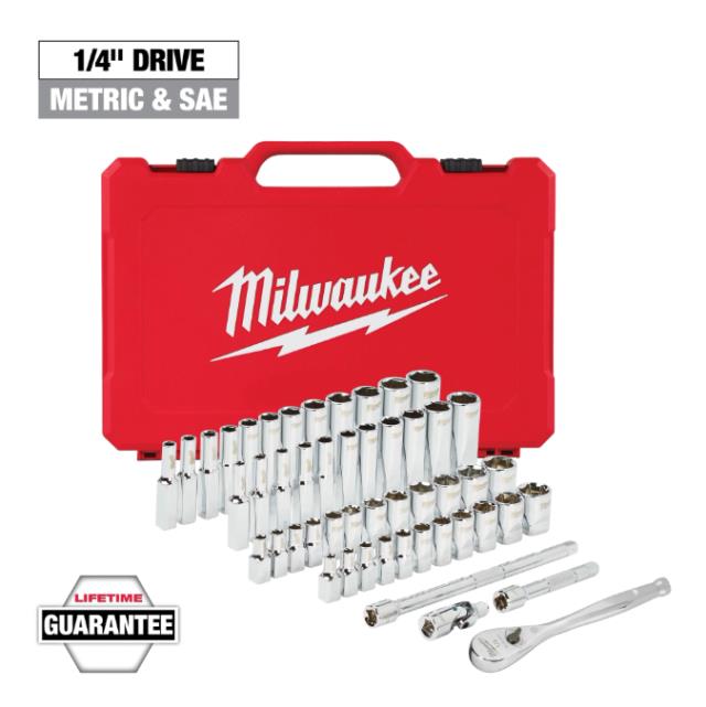 Rental store for MIL- RATCHET- SKT SET SAE-MET 1   4 IN in North Wilkesboro NC
