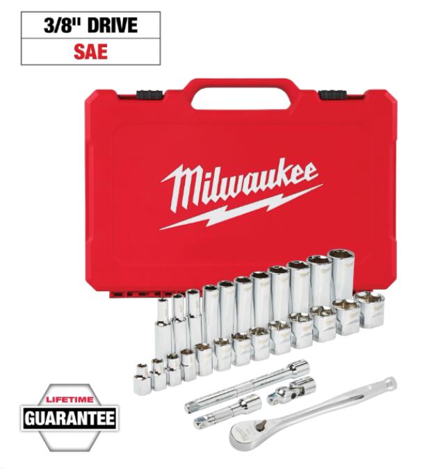 Rental store for MIL- RATCHET-SOCKET SET SAE 3 8 IN in North Wilkesboro NC