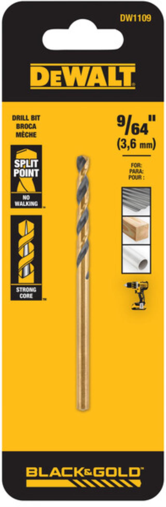 Rental store for DEWALT 9 64 IN BLACK OXIDE DRILL BIT in North Wilkesboro NC