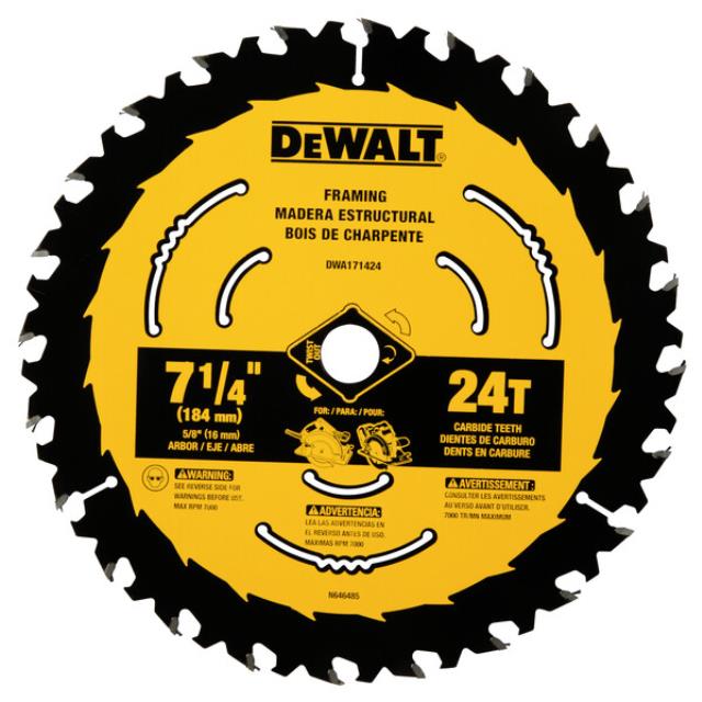 Rental store for DEWALT CIRCULAR SAW BLD 24T 7 1 4 in North Wilkesboro NC