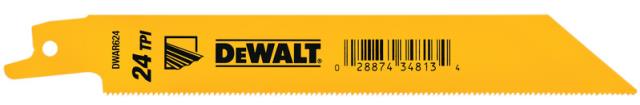 Rental store for DEWALT RECIP SAW BLADE 6  24TPI in North Wilkesboro NC