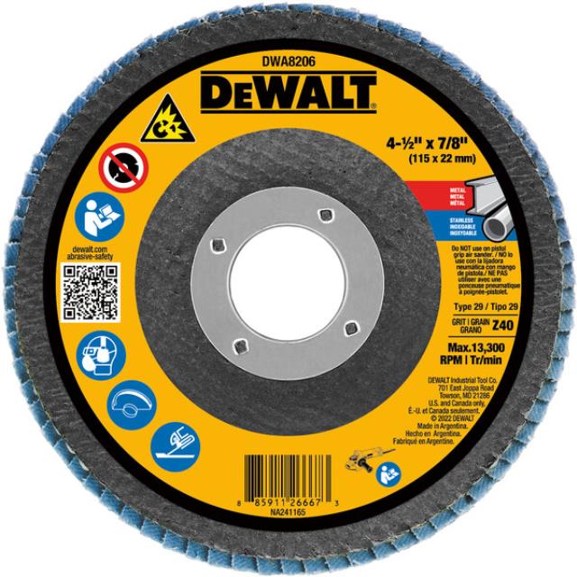Rental store for DEWALT 40 GRIT ZIRCONIA 4 1 2 X7 8 in North Wilkesboro NC