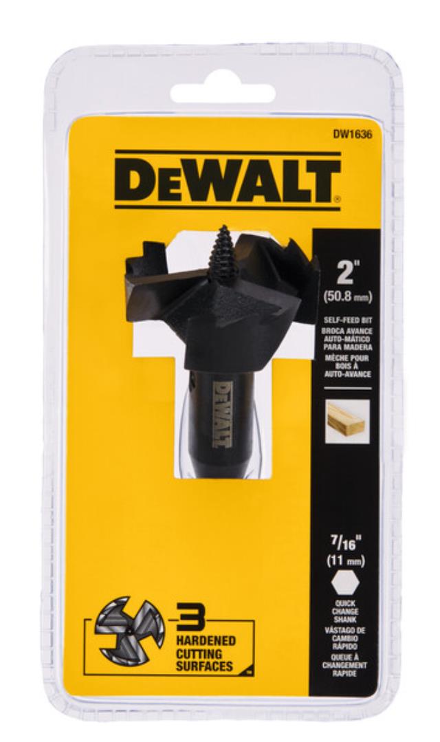 Rental store for DEWALT 2IN WOOD SELF FEED DRILL BIT in North Wilkesboro NC