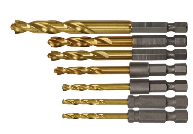 Rental store for DEWALT 7 PC TITANIUM DRILL BIT SET in North Wilkesboro NC