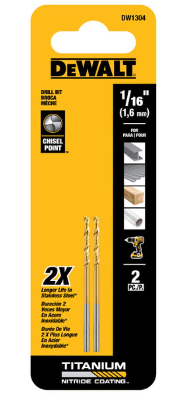Rental store for DEWALT TITANIUIM DRILL BIT 1 16 in North Wilkesboro NC