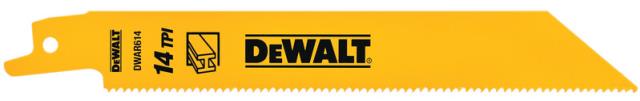 Rental store for DEWALT RECIP SAW BLADE 6  14TPI in North Wilkesboro NC
