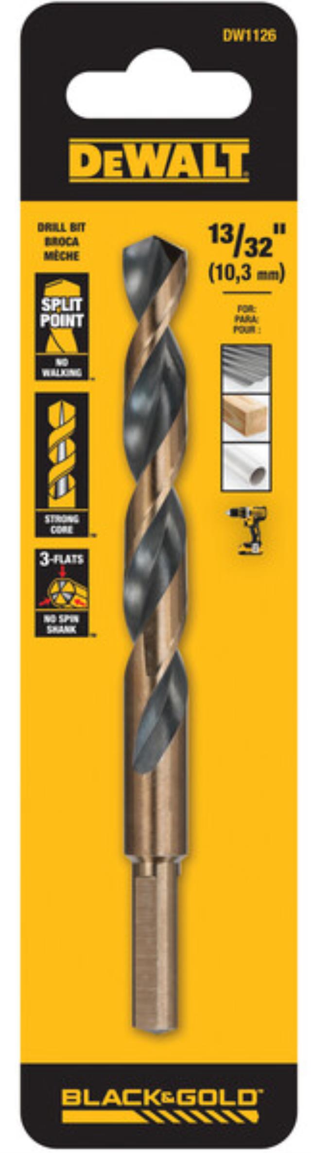 Rental store for DEWALT  13 32 IN BLK OXIDE DRILL BIT in North Wilkesboro NC