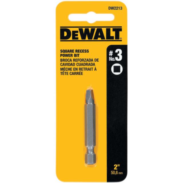 Rental store for DEWALT INSERT BIT  3 SQ RECESS 2 in North Wilkesboro NC