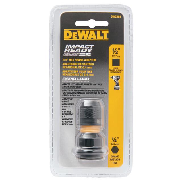 Rental store for DEWALT 1 4 HEX 1 2SQ SOCKET ADAPTER in North Wilkesboro NC