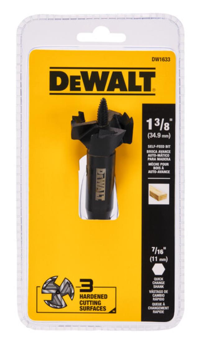 Rental store for DEWALT 1 3 8 IN SLF-FEED WOOD BIT in North Wilkesboro NC