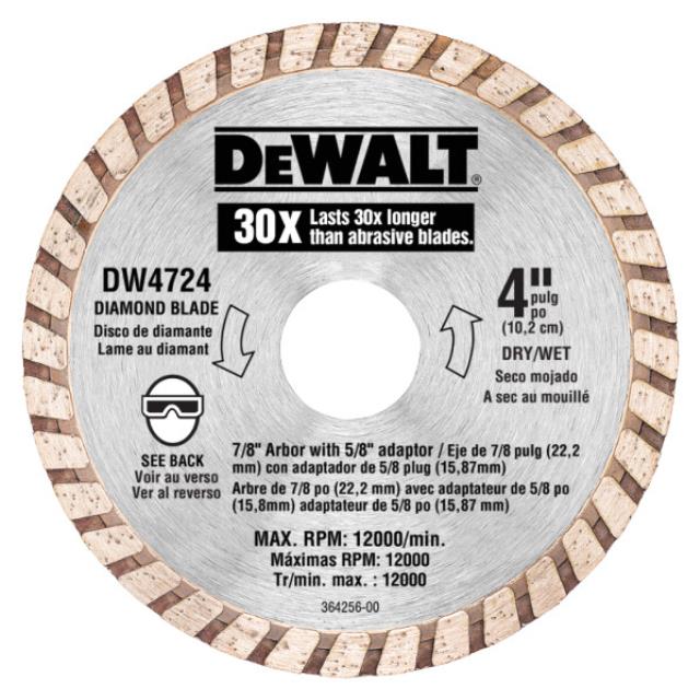 Rental store for DEWALT 4 IN MASONRY BLADE in North Wilkesboro NC