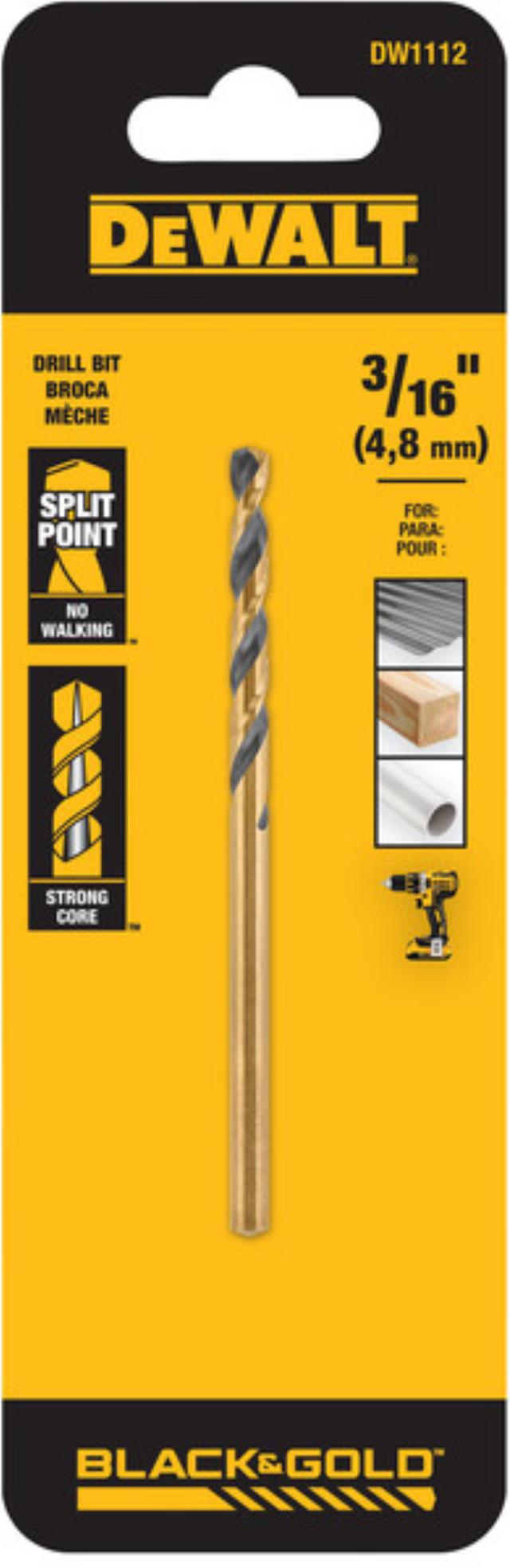 Rental store for DEWALT 3 16 IN BLK OX DRILL BIT in North Wilkesboro NC