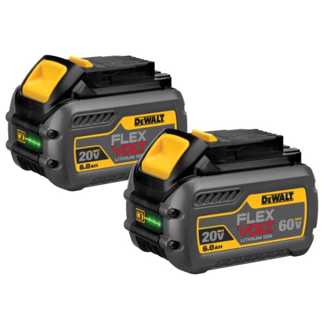 Rental store for DEWALT BATTERY 2PK 20 60 VOLT FLEXVOLT in North Wilkesboro NC