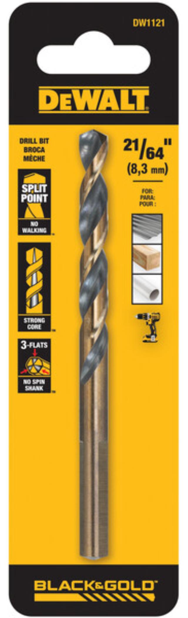 Rental store for DEWALT BLACK OXIDE DRILL BIT 21 64 in North Wilkesboro NC