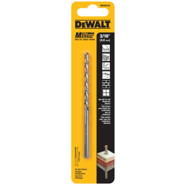 Rental store for DEWALT DRILL BIT BUL-MATRL 3 16 X4 1 2 in North Wilkesboro NC