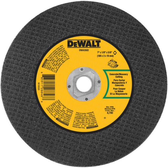 Rental store for DEWALT CUTOFF WHEEL MASONRY BLADE in North Wilkesboro NC