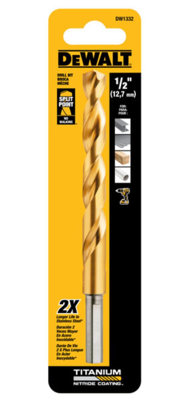 Rental store for DEWALT TITANIUM DRILL BIT 1 2 in North Wilkesboro NC