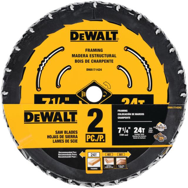 Rental store for DEWALT CIRCULAR SAW BLD 7 1 4  24TPI in North Wilkesboro NC