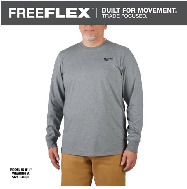 Rental store for MIL-HYBRID WORK TEE LS GRAY MED in North Wilkesboro NC