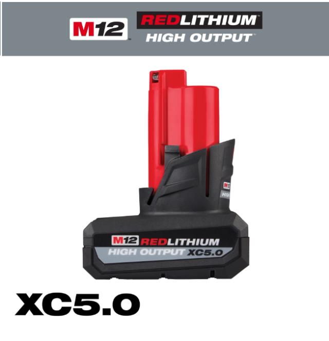 Rental store for MIL-M12 HIGH OUTPUT XC5.0 BATTERY in North Wilkesboro NC
