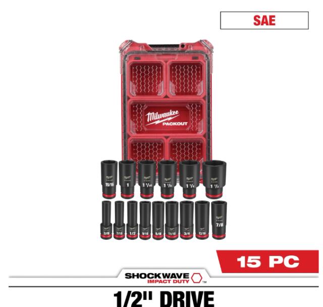Rental store for MIL-IMPACT DT SOCKET SET SAE 1 2 in North Wilkesboro NC