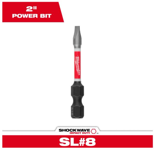 Rental store for MIL- 2X3 16 IN IMPACT SLOT POWER BIT in North Wilkesboro NC