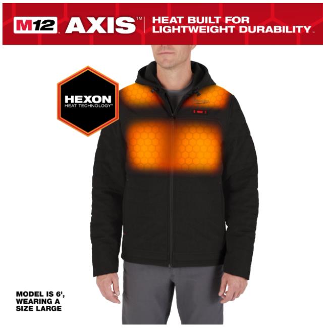 Rental store for MIL-M12 BLK AXIS HEATED JACKET MED in North Wilkesboro NC