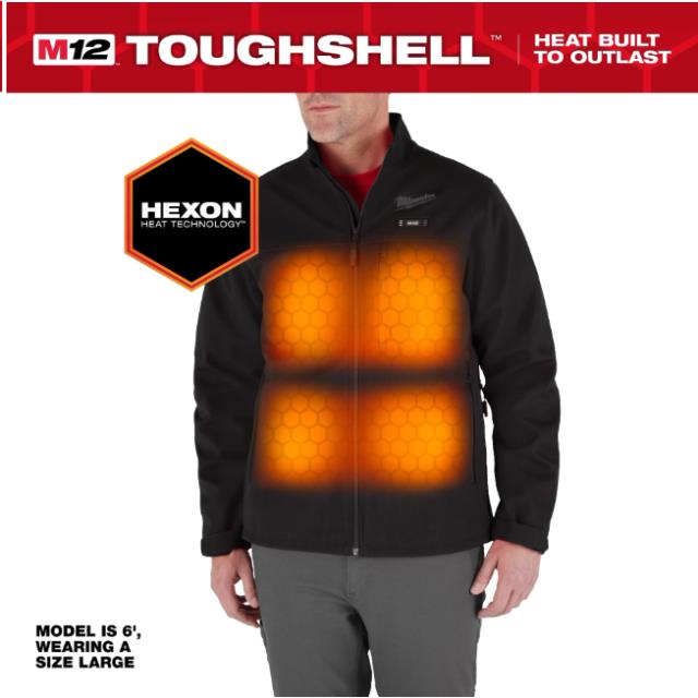 Rental store for MIL-M12 TOUGH SHELL HEATED JACKET BLK XL in North Wilkesboro NC