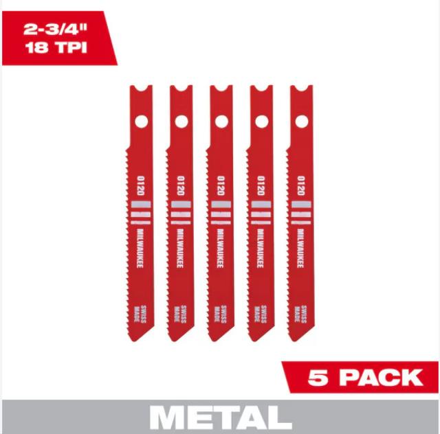 Rental store for MIL-JIG SAW BLADE HI SP STEEL 2 3 4  18T in North Wilkesboro NC