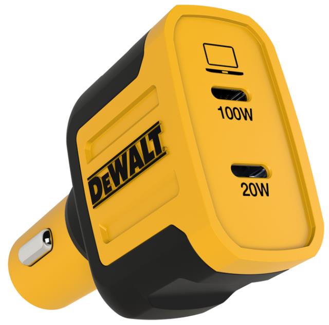 Rental store for DEWALT 2 PORT PD CAR CHARGER TYPE C PLUG in North Wilkesboro NC