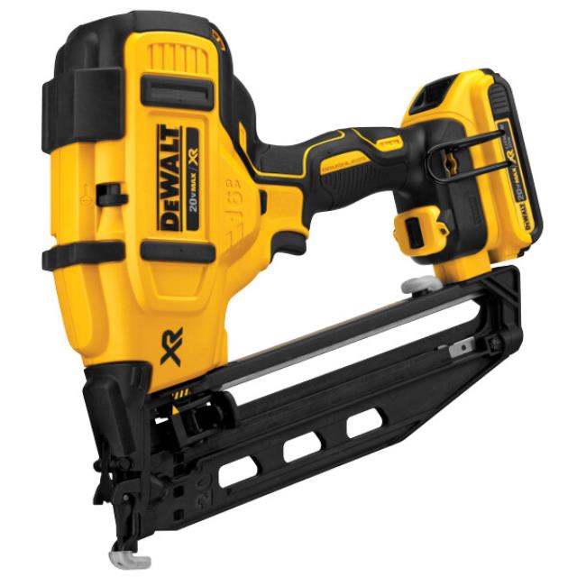 Rental store for DEWALT 20V FINISH NAILER 16GA ANGLE in North Wilkesboro NC
