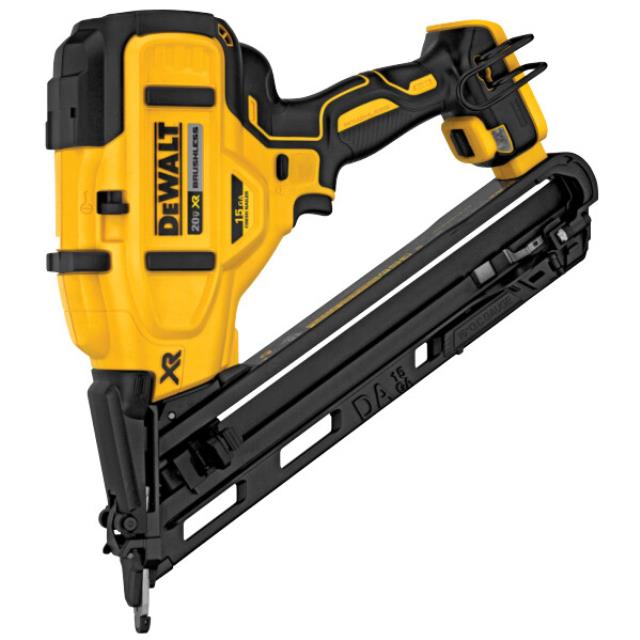 Rental store for DEWALT 20V 15GA ANGL FNSH NAILER  BARE in North Wilkesboro NC